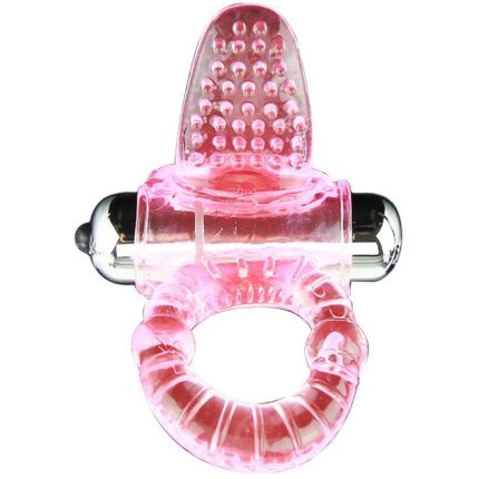 BAILE - SWEET ABS 10 RHYTHMS RING ROSA VIBRATOR PENISRING - Größe 10