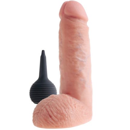 KING COCK - REALISTISCHER NATÜRLICHER EJAKULATOR-PENIS 20.32 CM - Größe 20