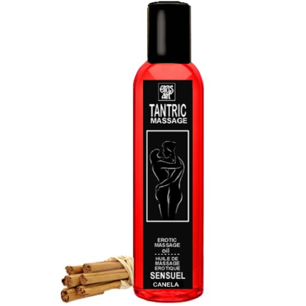 Natürliches tantrisches Massageöl Zimt 30 ml - Größe L