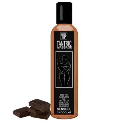 EROS-ART - NATÜRLICHES TANTRISCHES MASSAGEÖL UND SCHOKOLADENAPHRODISIAKUM 30 ML - Größe L