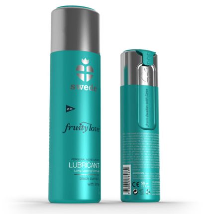 Fruity Love Schmiermittel Schwarze Johannisbeere Limette 100 ml - Größe ML