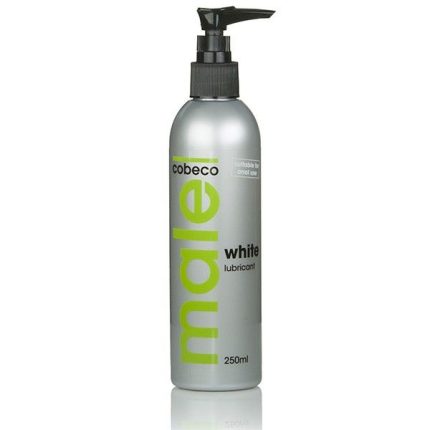 Männliches weißes Schmiermittel 250 ml - Größe M