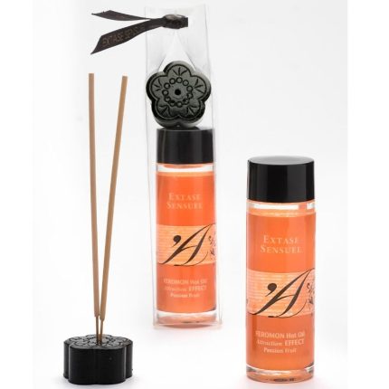 EXTASE SENSUAL - MASSAGEÖL MIT WRMEEFFEKT UND PASSIONSFRUCHT PHEROMONEN 100 ML - Größe L