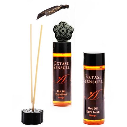 EXTASE SENSUAL - MANGO STIMULIERENDES ÖL 100 ML - Größe L