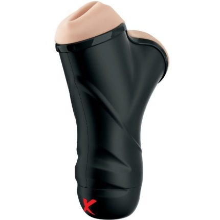Elite Vibrating Stroker with Double Penetration