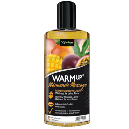 JOYDIVISION AQUAGLIDE - WARMUP MANGO- UND MARACUYA-MASSAGEÖL 150 ML - Größe L