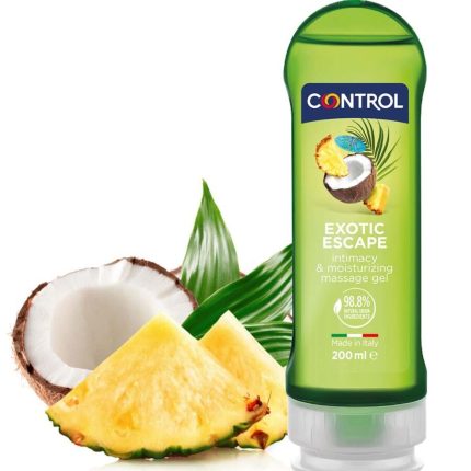 CONTROL - 2 EN 1 MASSAGE & VERGNÜGEN EXOTISCH 200 ML - Größe ML