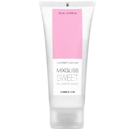 MIXGLISS - SCHMIERMITTEL AUF WASSERBASIS GUM-GESCHMACK 70 ML - Größe ML