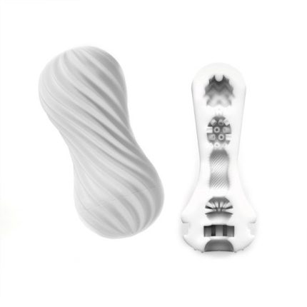 Flex Weißer Männlicher Masturbator