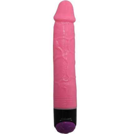 BAILE - BUNTER SEX REALISTISCHER VIBRATOR ROSA 23 CM - Größe 23