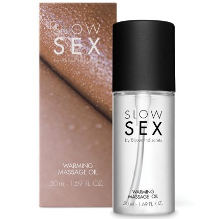 BIJOUX - SLOW SEX MASSAGEÖL WRMEEFFEKT 50 ML - Größe L