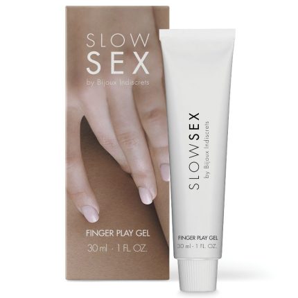 Slow Sex Massagegel mit Finger 30 ml - Größe ML