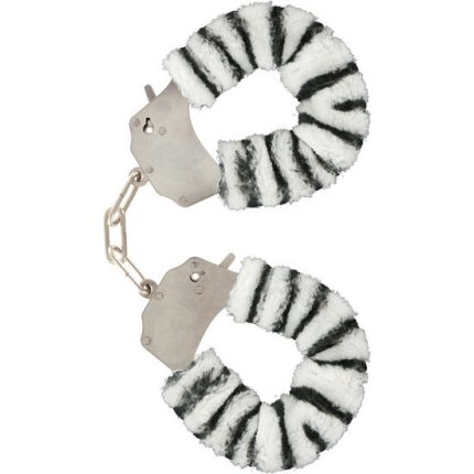 Furry Fun Manschetten Zebra