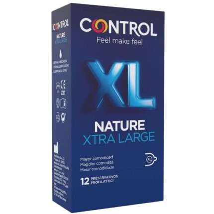 CONTROL - ADAPTA NATURE XL CONDOMS 12 UNITS - Größe XL