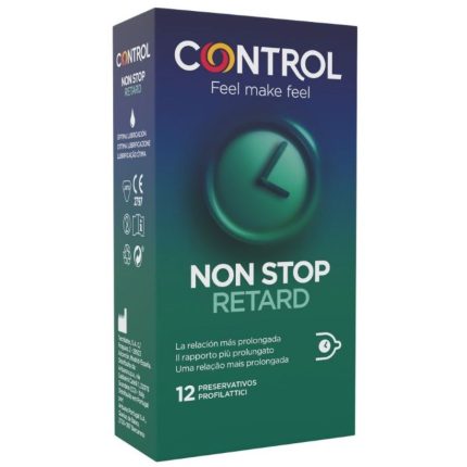 CONTROL - NON STOP RETARD CONDOMS 12 UNITS - Größe 12