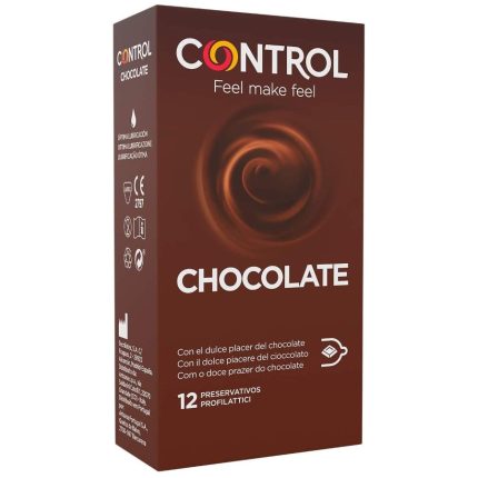 CONTROL - ADAPTA CHOCOLATE CONDOMS 12 UNITS - Größe 12