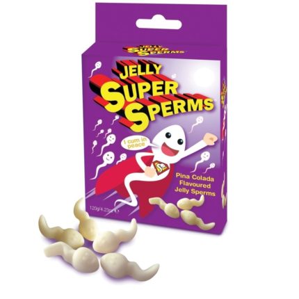 SPENCER & FLEETWOOD - JELLY SUPER SPERM GUMMI FORM SPERM 120 GR - Größe 120