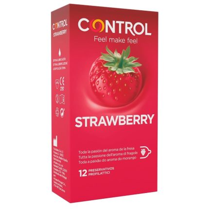 CONTROL - PASST STRAWBERRY 12 EINHEITEN AN - Größe 12