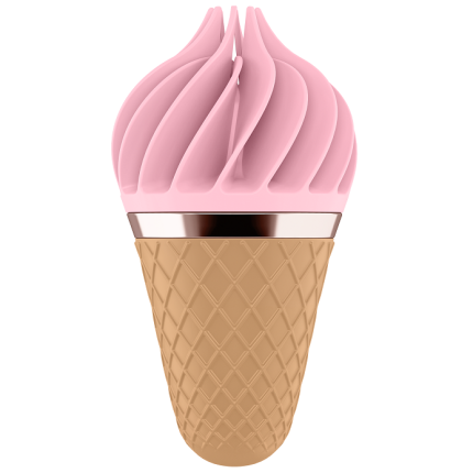 SATISFYER - SÜSSES LECKER SPINNATOR BRAUN & ROSA - Größe S