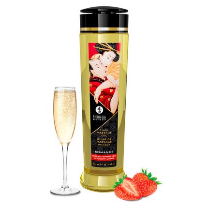 SHUNGA - EROTISCHES ROMANCE-MASSAGEÖL 240 ML - Größe L