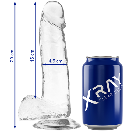 Klarer Hahn 20 cm - Größe X