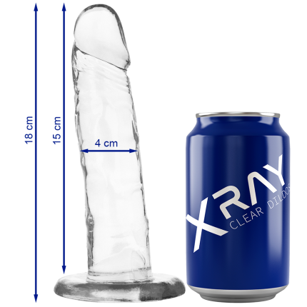 X RAY - KLARER HAHN 18 CM -O- 4 CM - Größe X