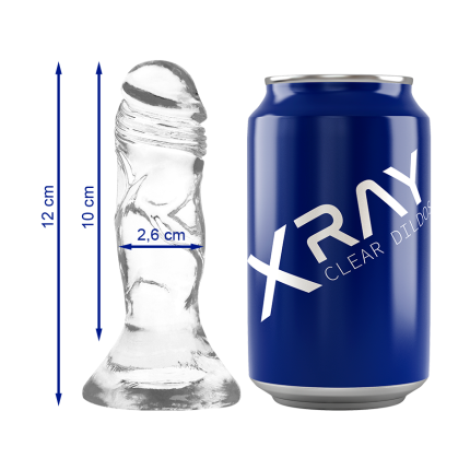 X RAY - KLARER HAHN 12 CM -O- 2.6 CM - Größe X