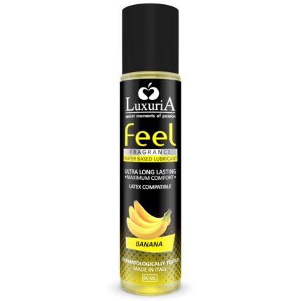 Luxuria Feel Bananen-Schmiermittel auf Wasserbasis - Größe ML