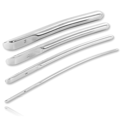 METAL HARD - 8 MM HARNRÖHREN-DILATATOR AUS STAHL - Größe MM