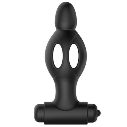 Silikon Analsplug mit Vibration