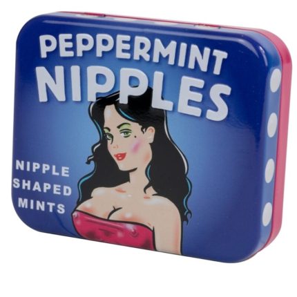 Zuckerfreie Minze-Süßigkeiten in Nippelform - Größe S