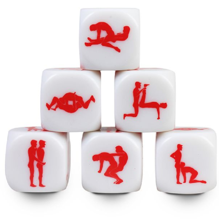 SECRETPLAY - WÜRFEL KAMASUTRA GAY 25 MM - Größe MM