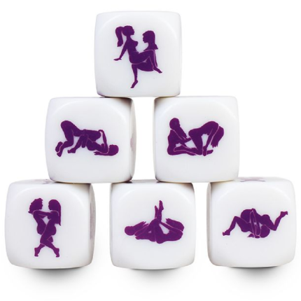 SECRETPLAY - WÜRFEL KAMASUTRA LESBISCH 25 MM - Größe MM