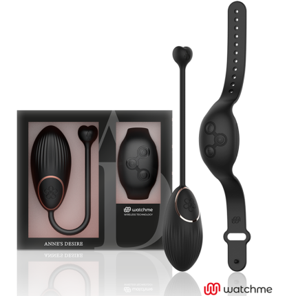 ANNE'S DESIRE - EGG FERNBEDIENUNGSTECHNOLOGIE WATCHME SCHWARZ - Größe S
