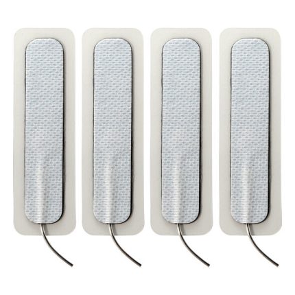 ELECTRASTIM - 4 X LANGE SELBSTKLEBENDE PADS 1.5 CM X 7.5 CM - Größe X